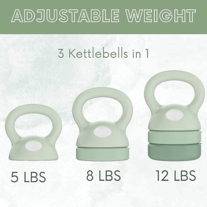 3‑in‑1 Adjustable Kettlebell Set