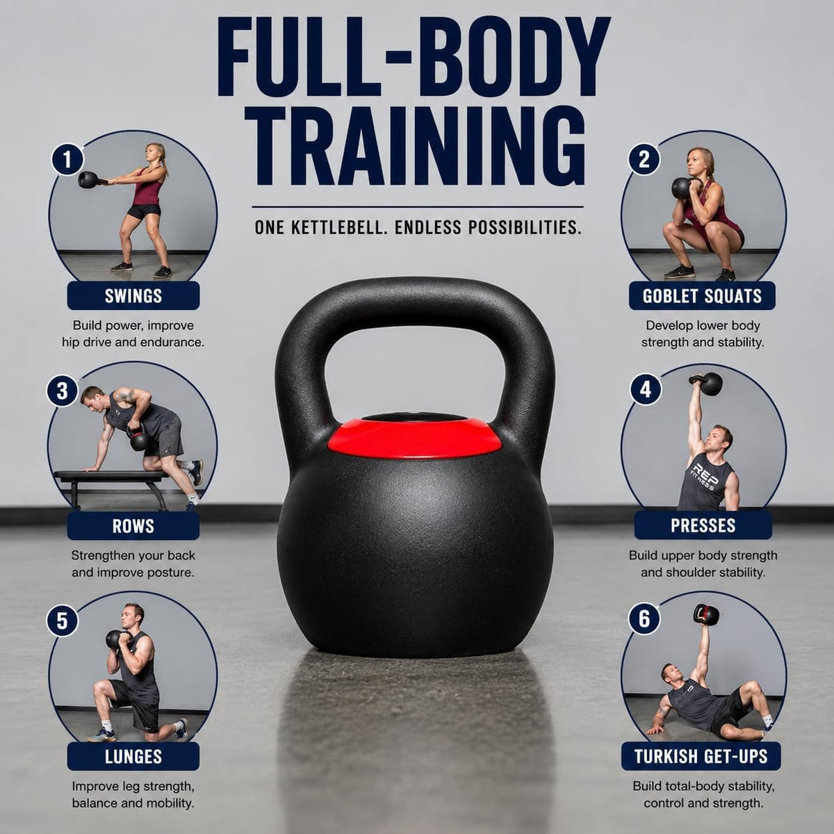 Adjustable Steel Kettlebell Set