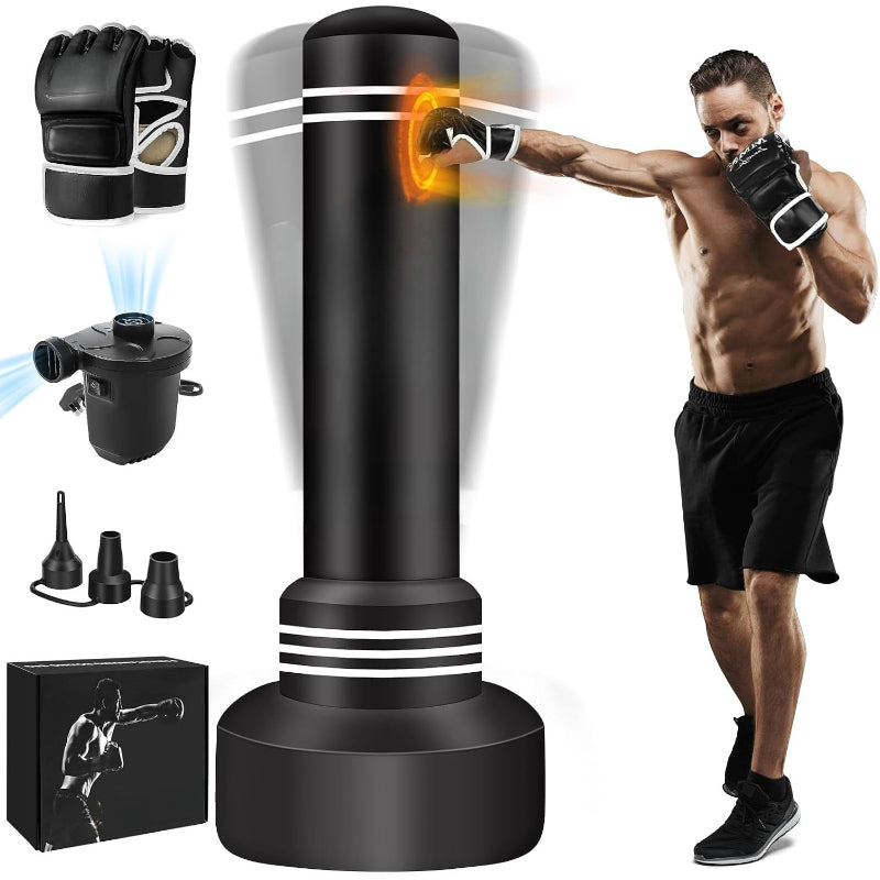 Freestanding Heavy Punching Bag Kit