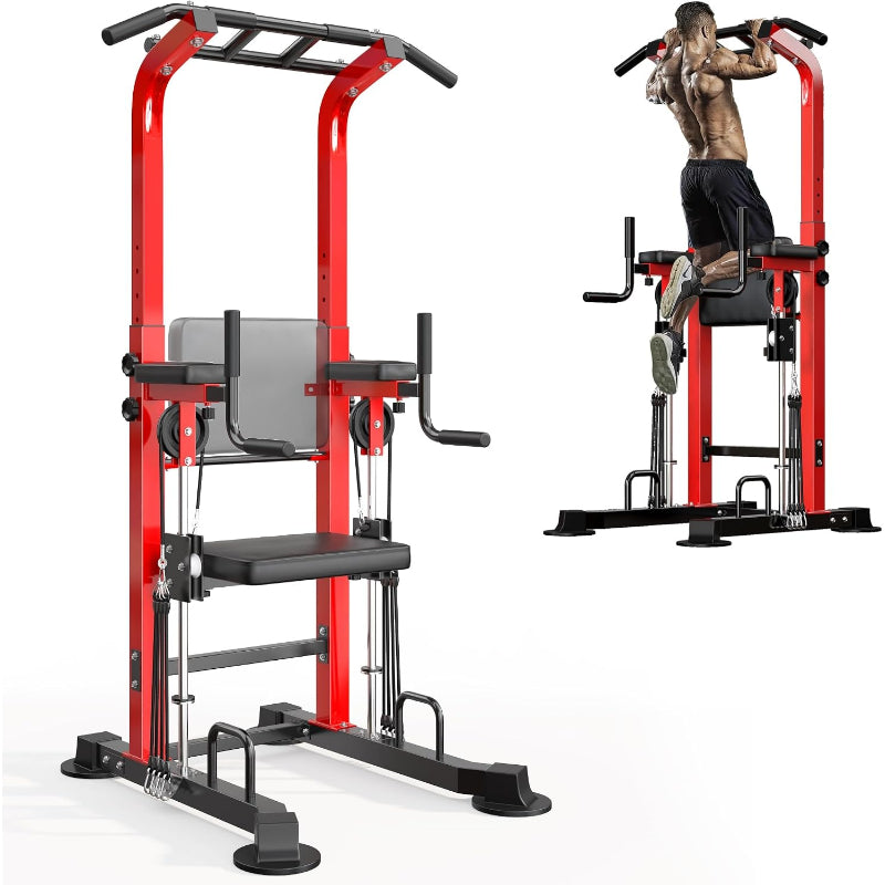 Adjustable Freestanding Power Tower Rack