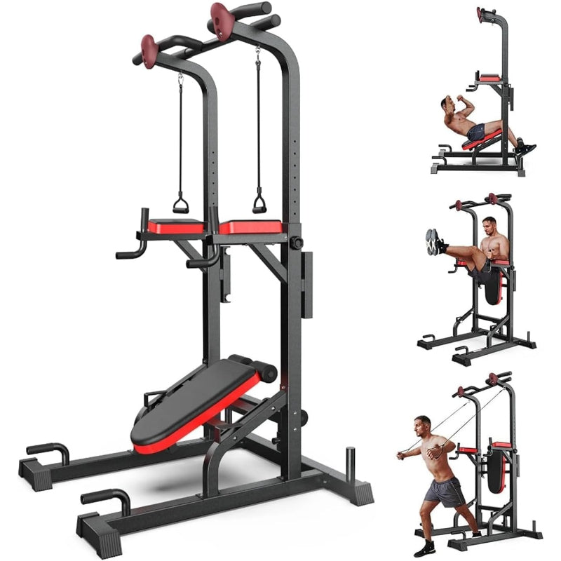 Adjustable Home Gym Power Tower