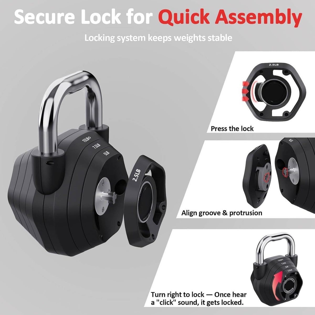 2‑in‑1 Adjustable Kettlebell Dumbbell Set
