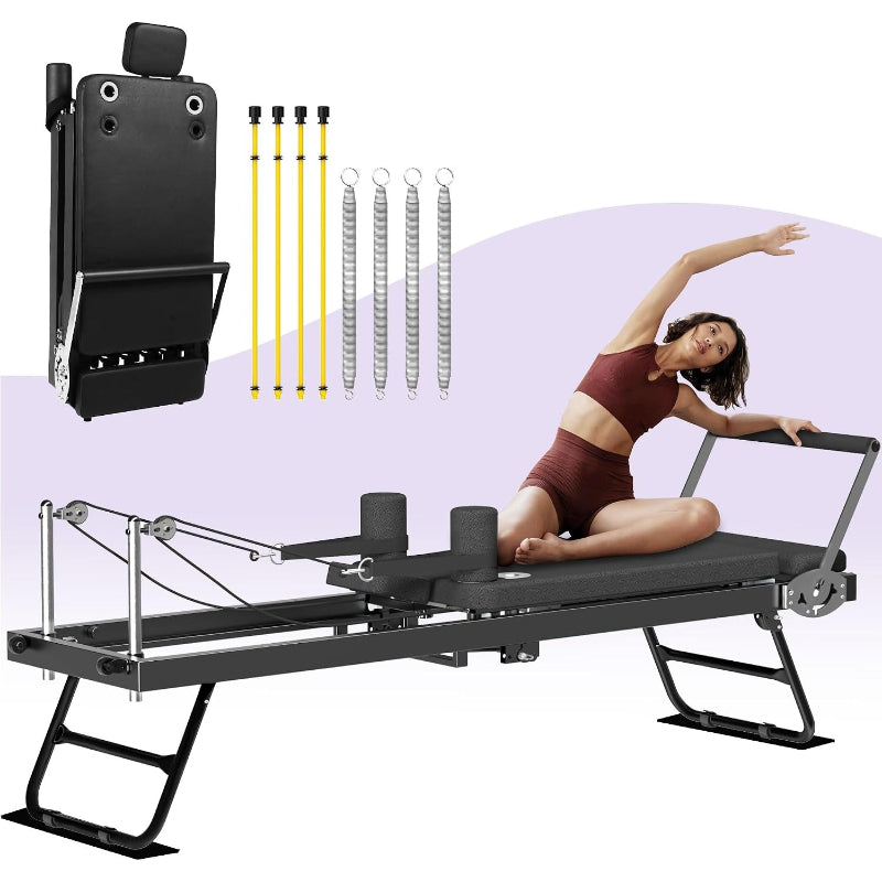 Foldable Home Pilates Reformer Machine