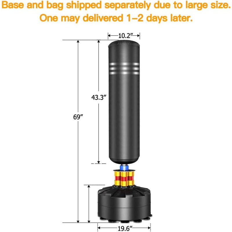 Suction‑Base Freestanding Punching Bag