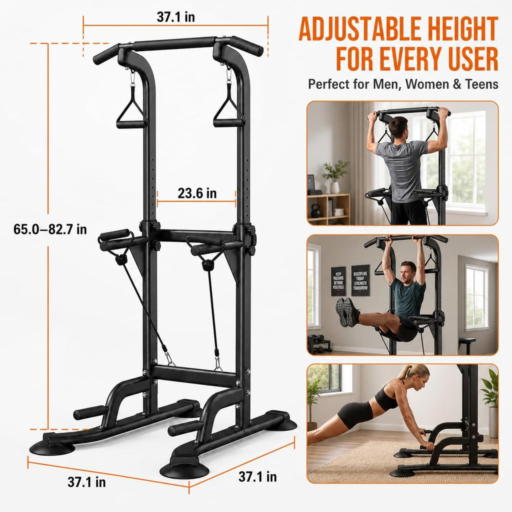Adjustable Multi‑Function Power Tower