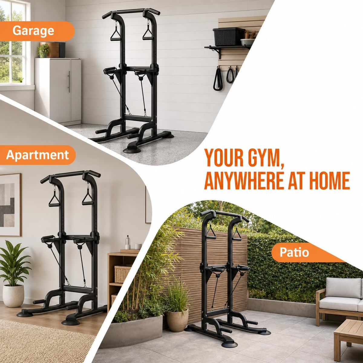 Adjustable Multi‑Function Power Tower
