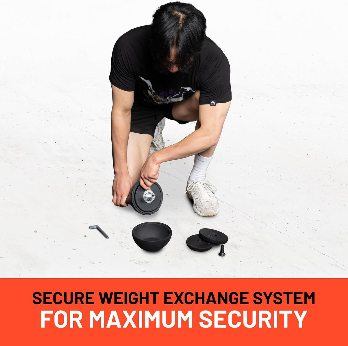 Steel Internally‑Loaded Adjustable Kettlebell