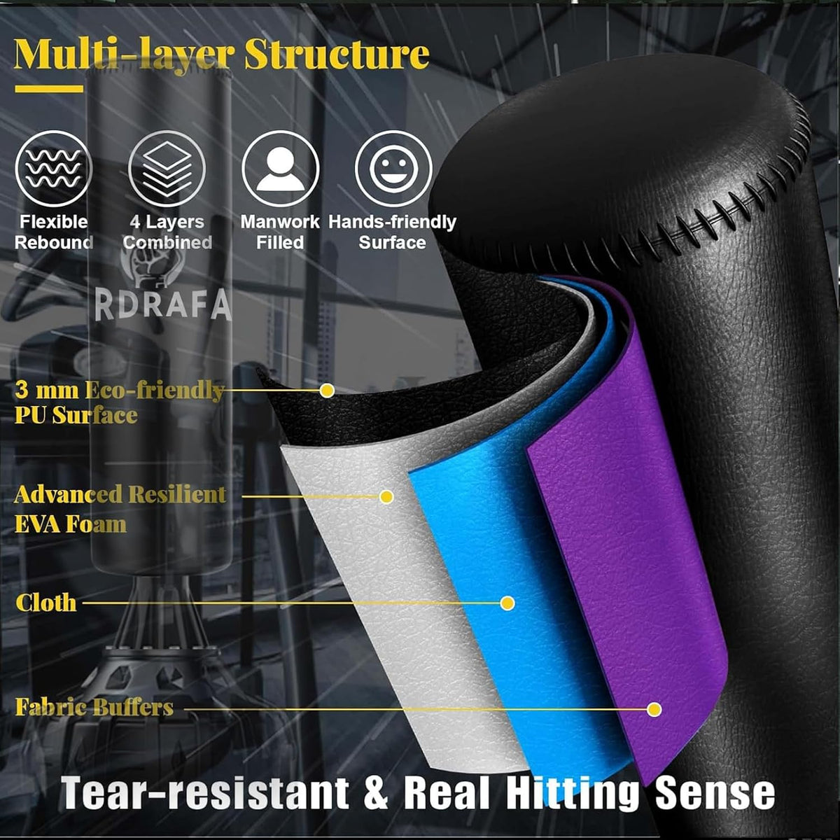 Freestanding Punching Bag with Stand Set