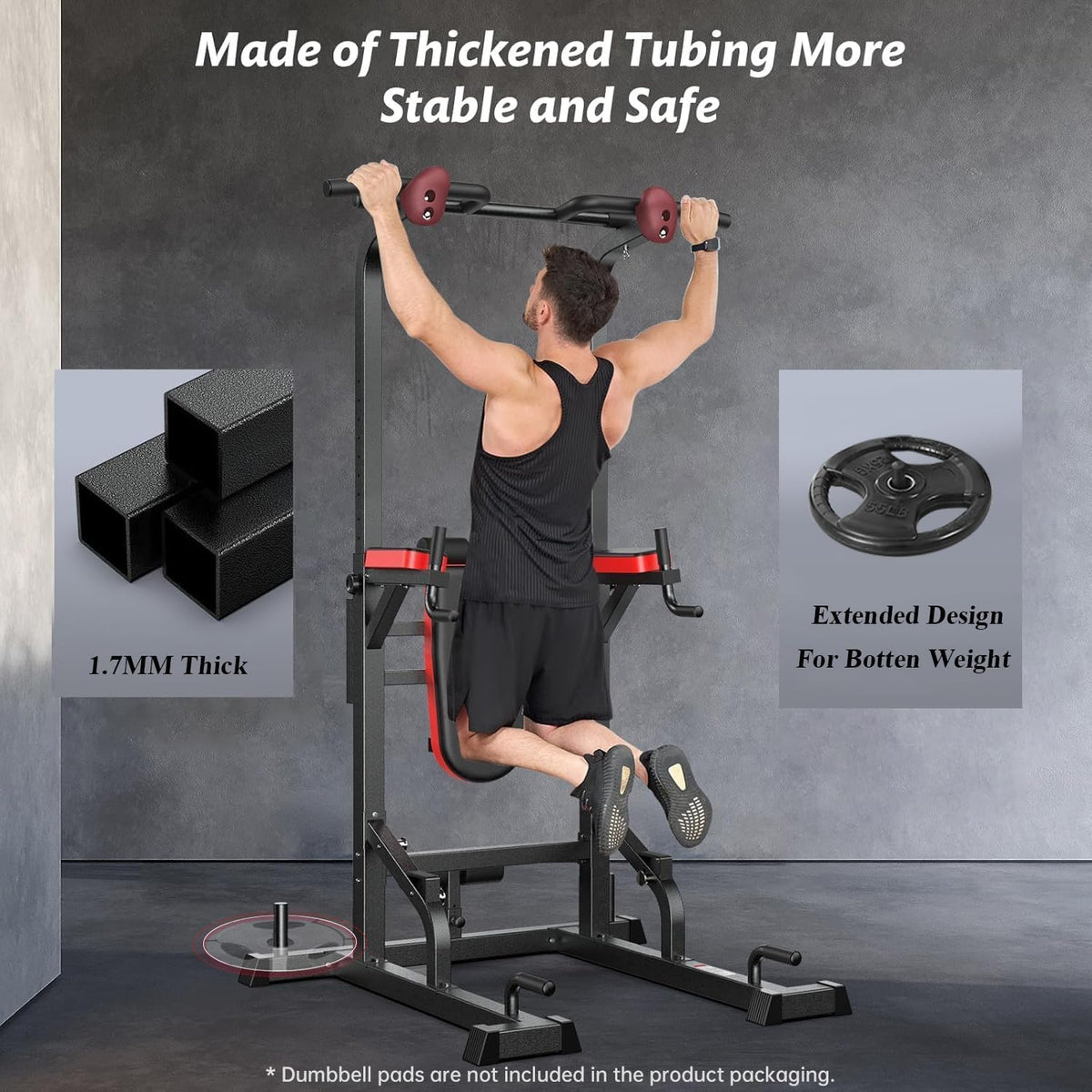 Adjustable Home Gym Power Tower