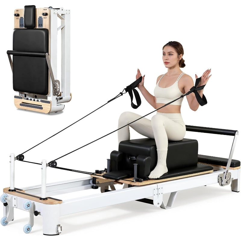 Foldable Aluminum Pilates Reformer Machine
