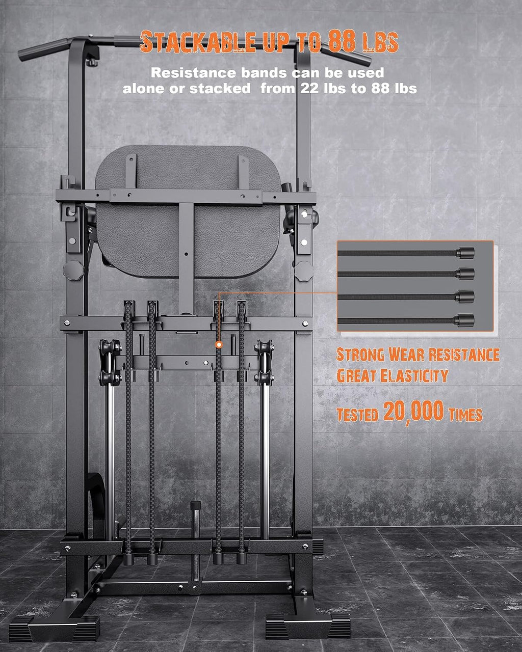 Multi‑Function Heavy‑Duty Power Tower
