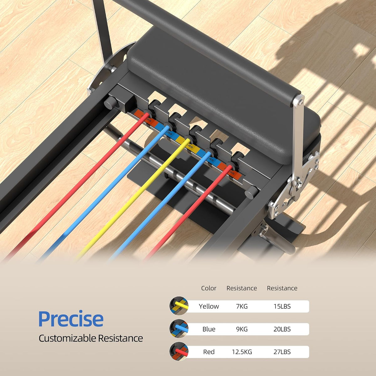 Home Foldable Pilates Reformer Machine