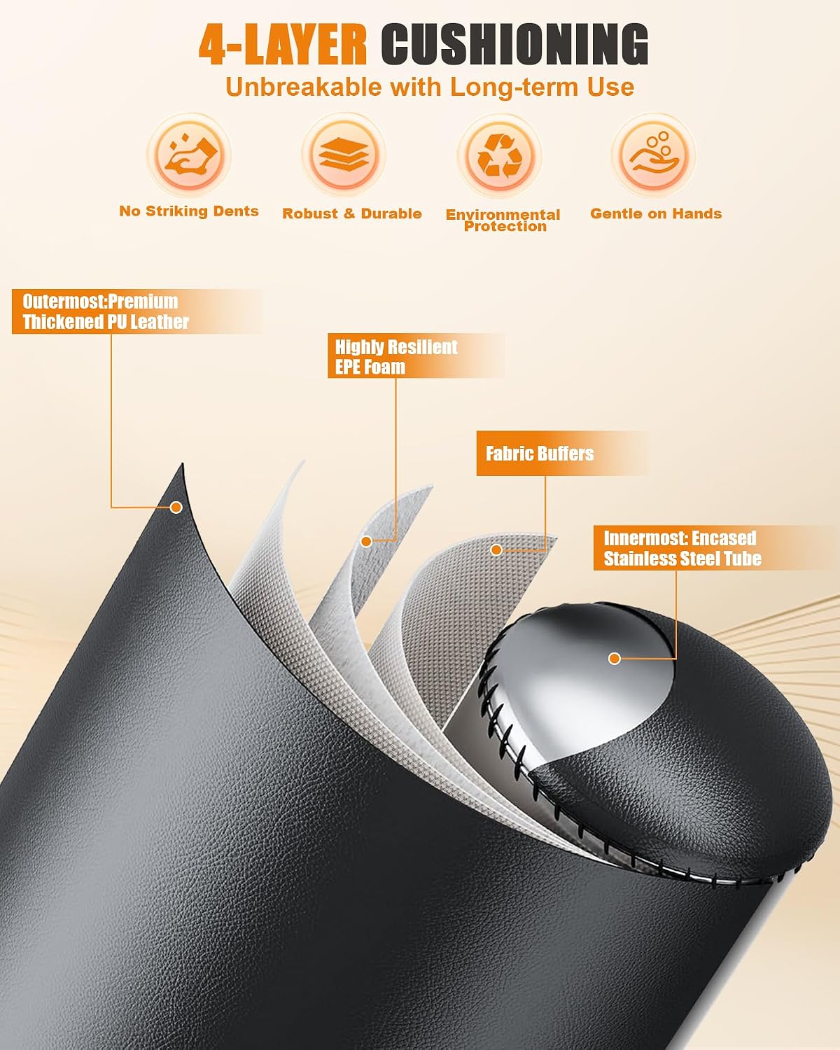Freestanding Punching Bag with Gloves Set