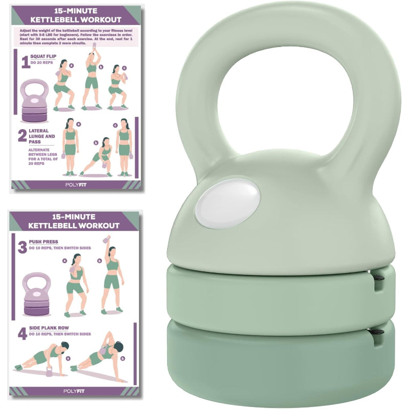 3‑in‑1 Adjustable Kettlebell Set