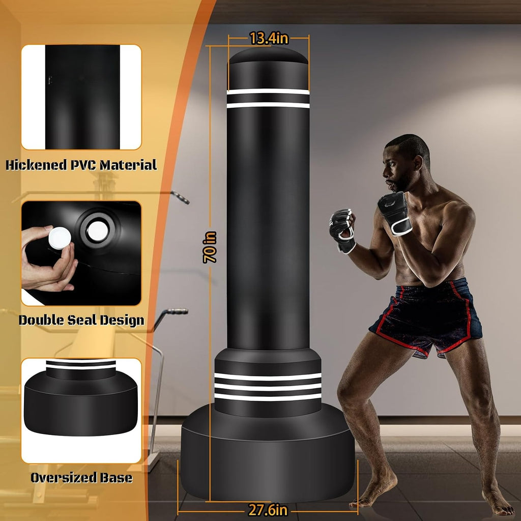 Freestanding Heavy Punching Bag Kit