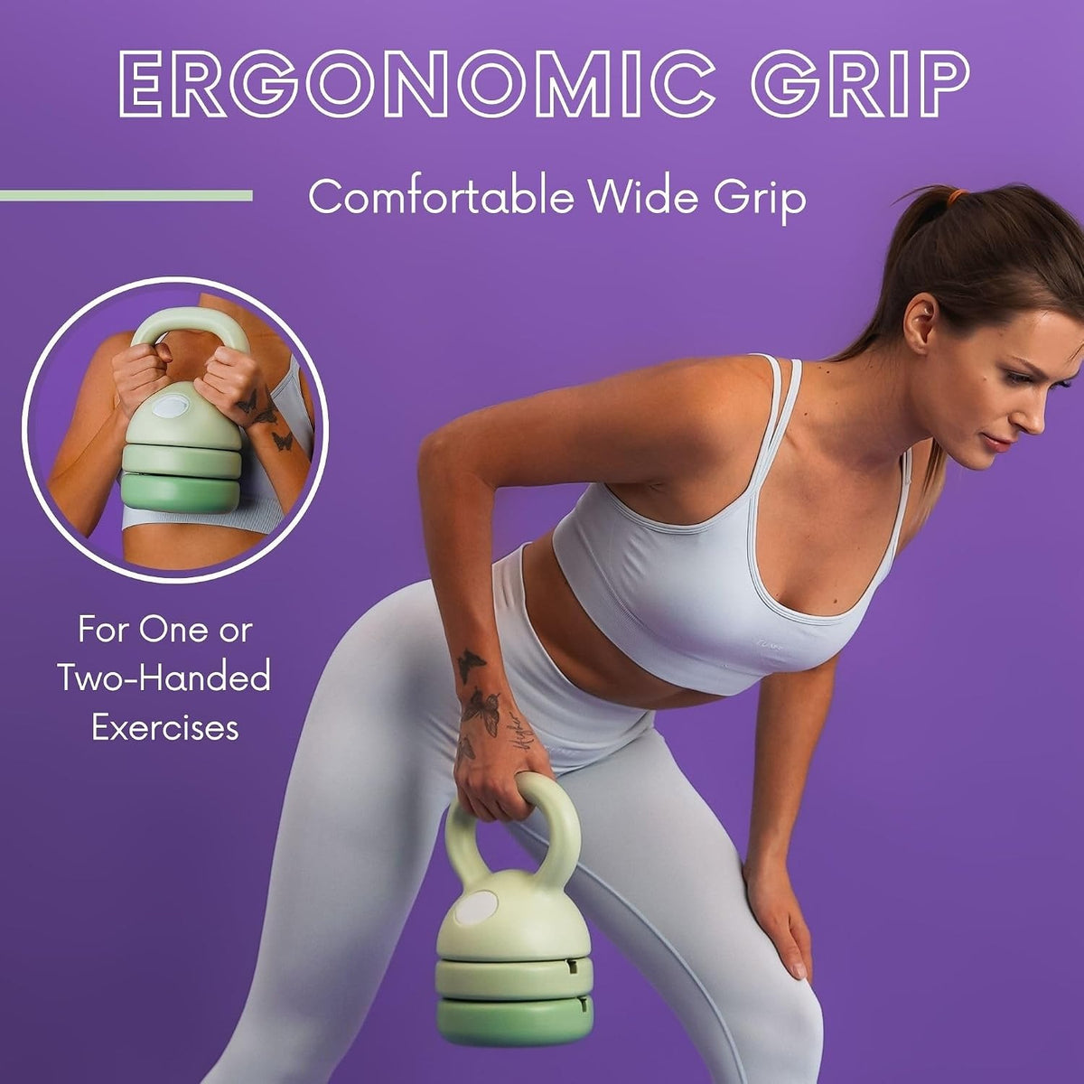 3‑in‑1 Adjustable Kettlebell Set