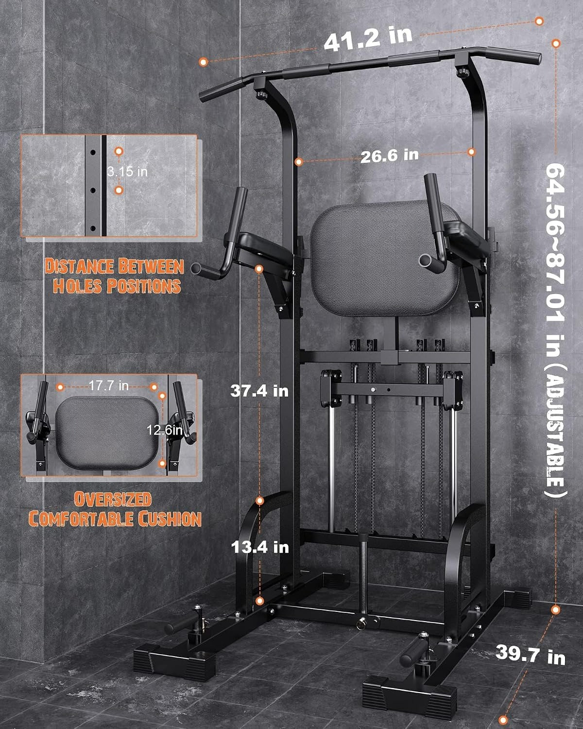 Multi‑Function Heavy‑Duty Power Tower