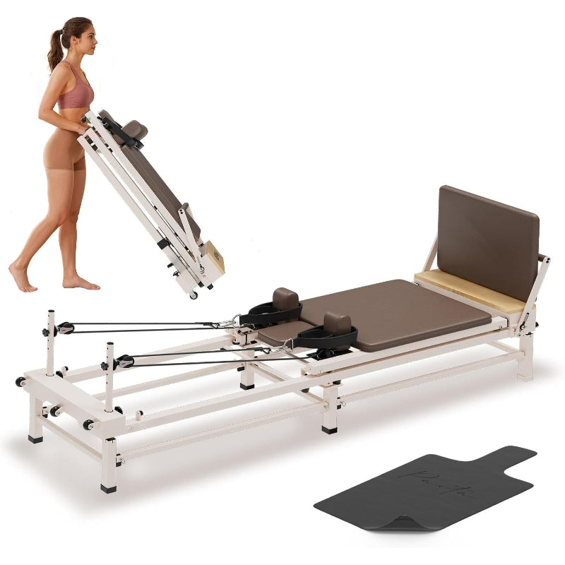 Adjustable Foldable Pilates Reformer Machine